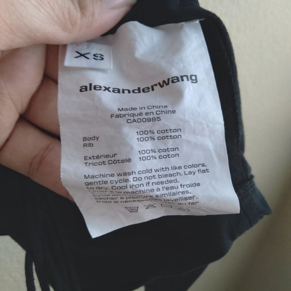 Alexander Wang Wash and Go Side Tie Dress - Picture 5 of 9